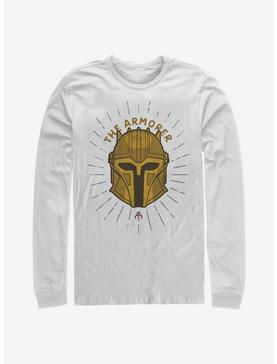 Star Wars The Mandalorian Armorer Shield Long-Sleeve T-Shirt, , hi-res