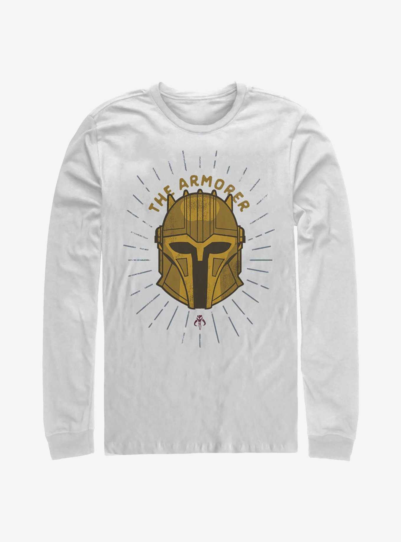 Star Wars The Mandalorian Armorer Shield Long-Sleeve T-Shirt, , hi-res