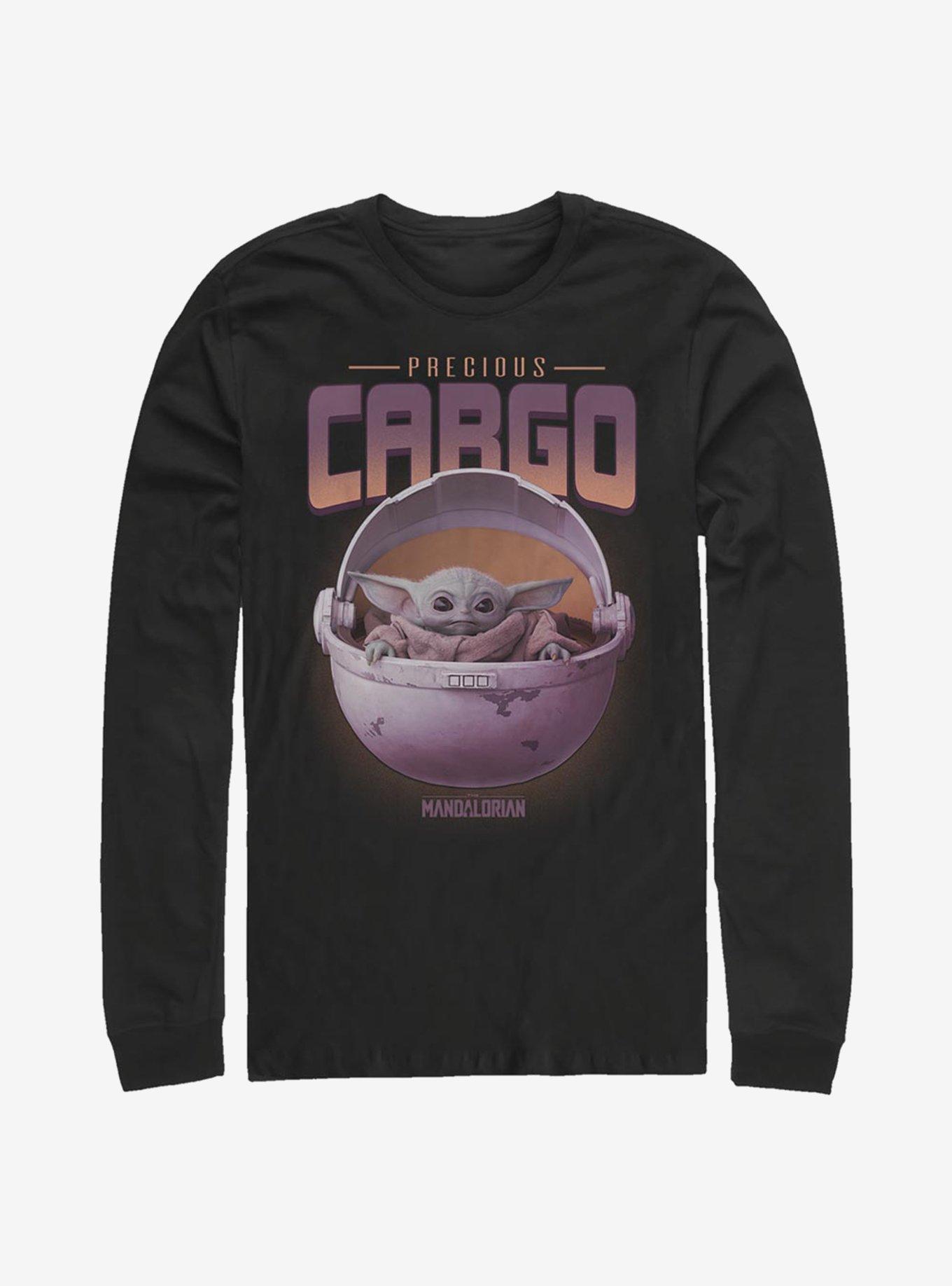 Star Wars The Mandalorian Precious Cargo The Child Long-Sleeve T-Shirt, , hi-res