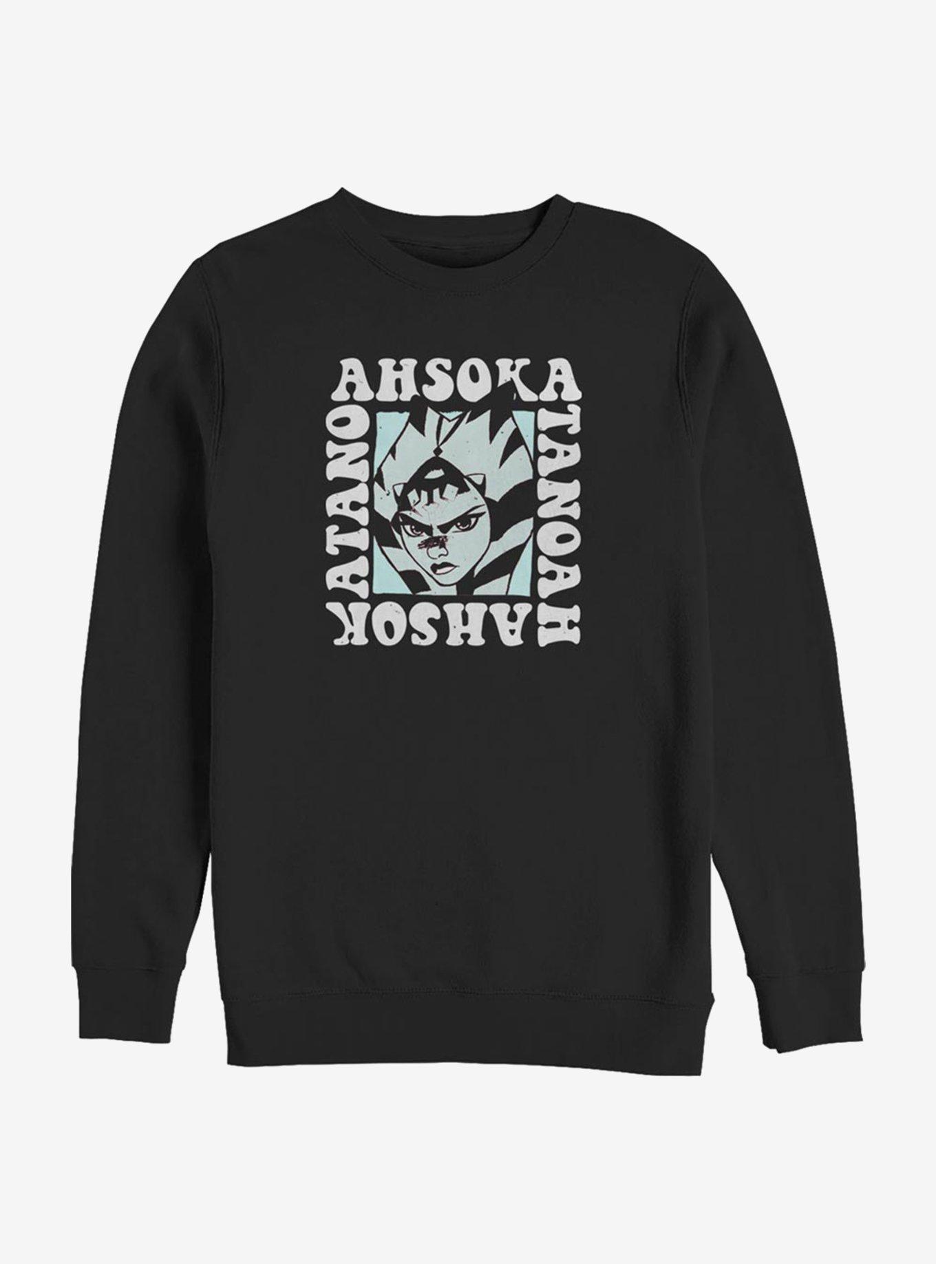 Star Wars Forces Of Destiny Ahsoka Groovy Crew Sweatshirt, , hi-res