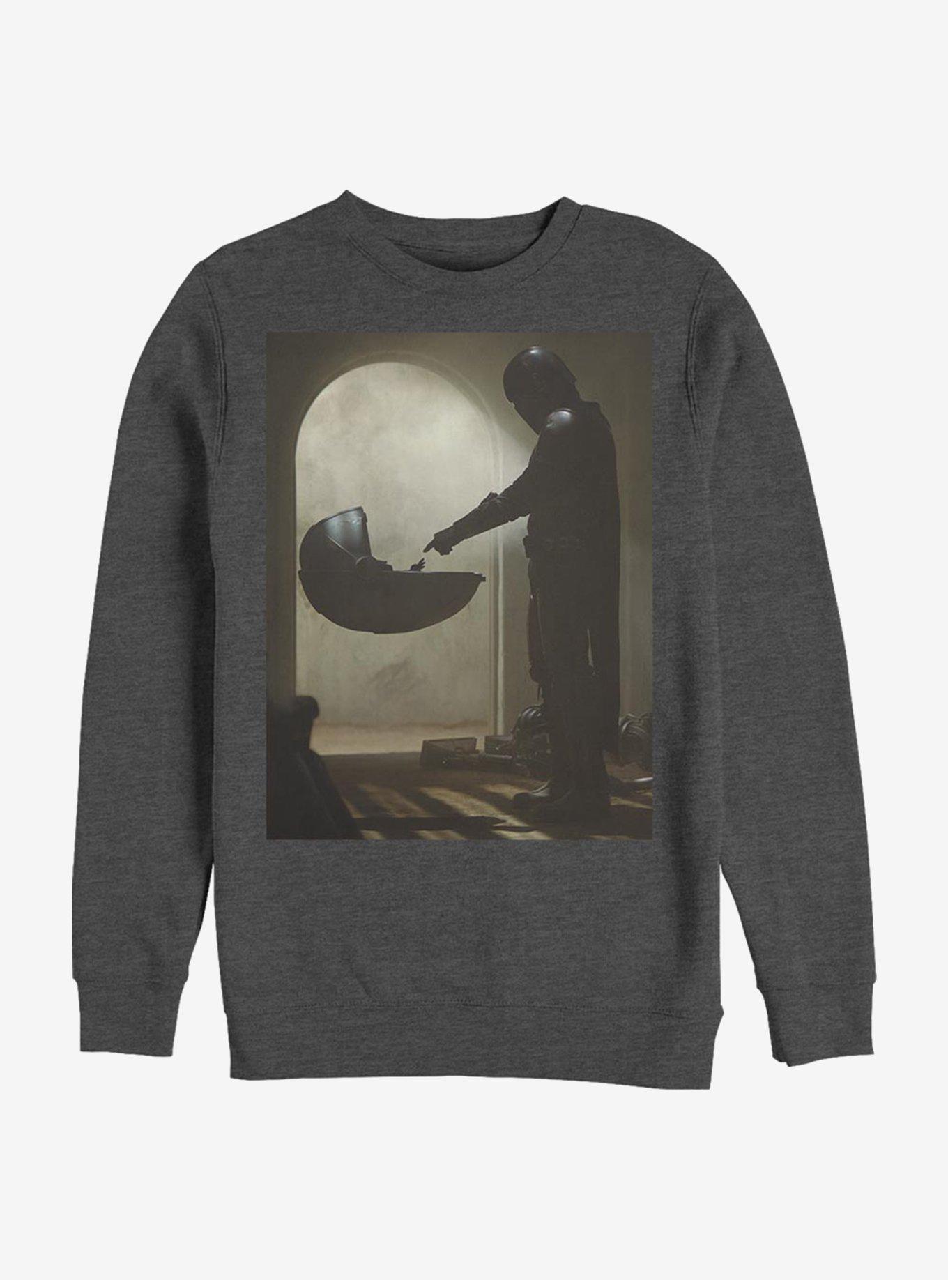Star Wars The Mandalorian The Child Scene Crew Sweatshirt, , hi-res