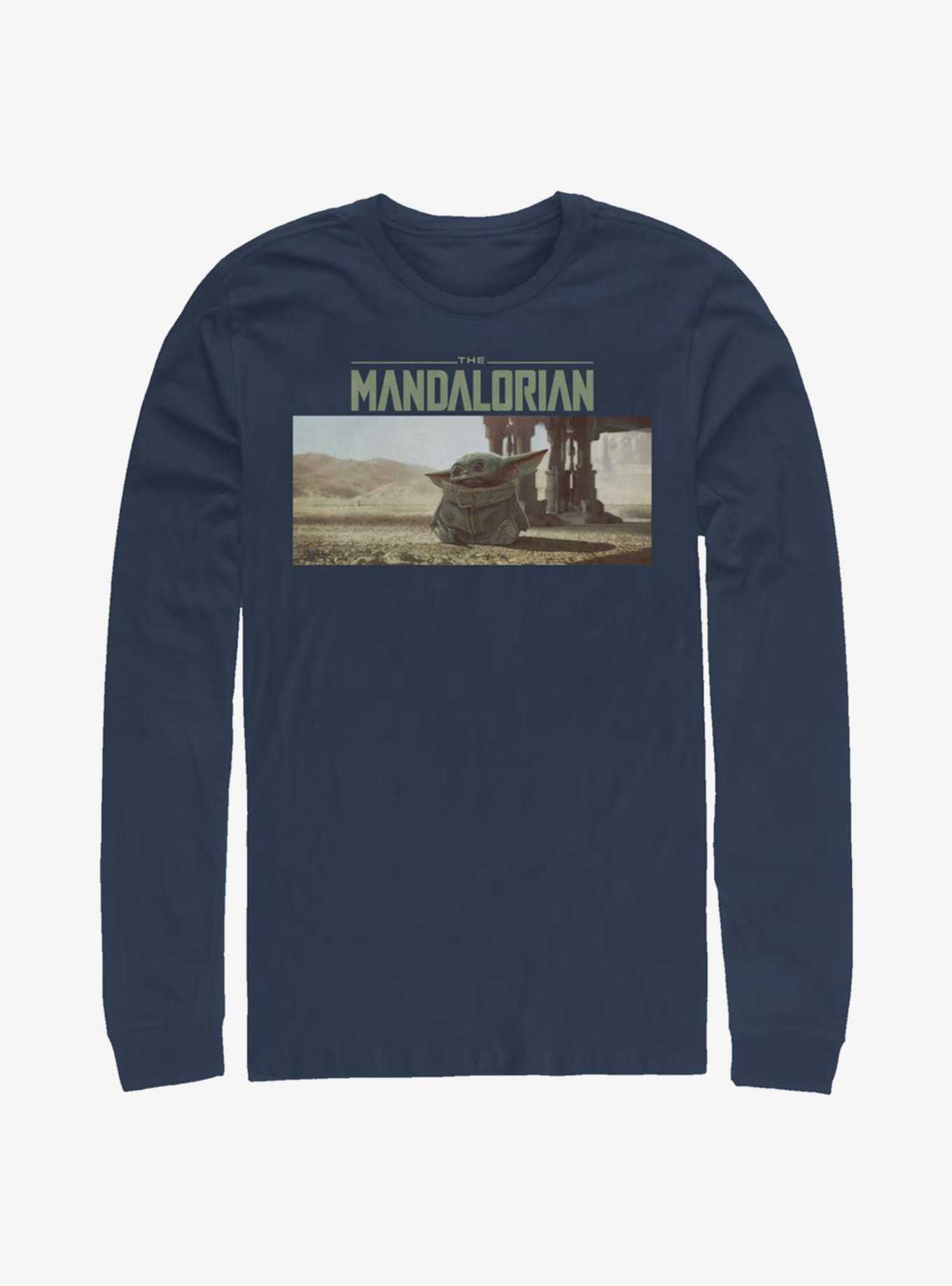 Star Wars The Mandalorian The Child Still Looking Long-Sleeve T-Shirt, , hi-res