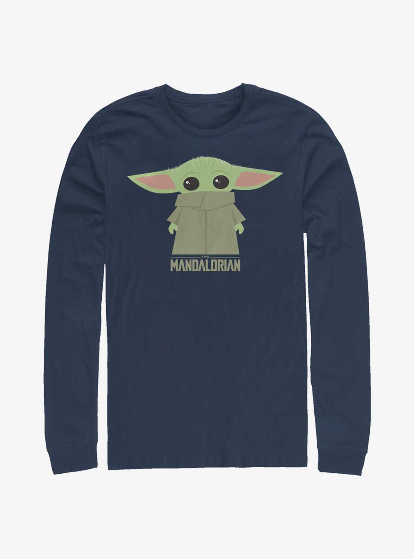 Star Wars The Mandalorian The Child Covered Face Long-Sleeve T-Shirt, , hi-res