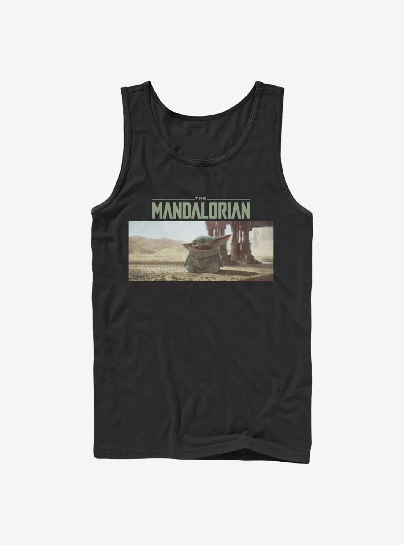 Star Wars The Mandalorian The Child Still Looking Tank Top, BLACK, hi-res