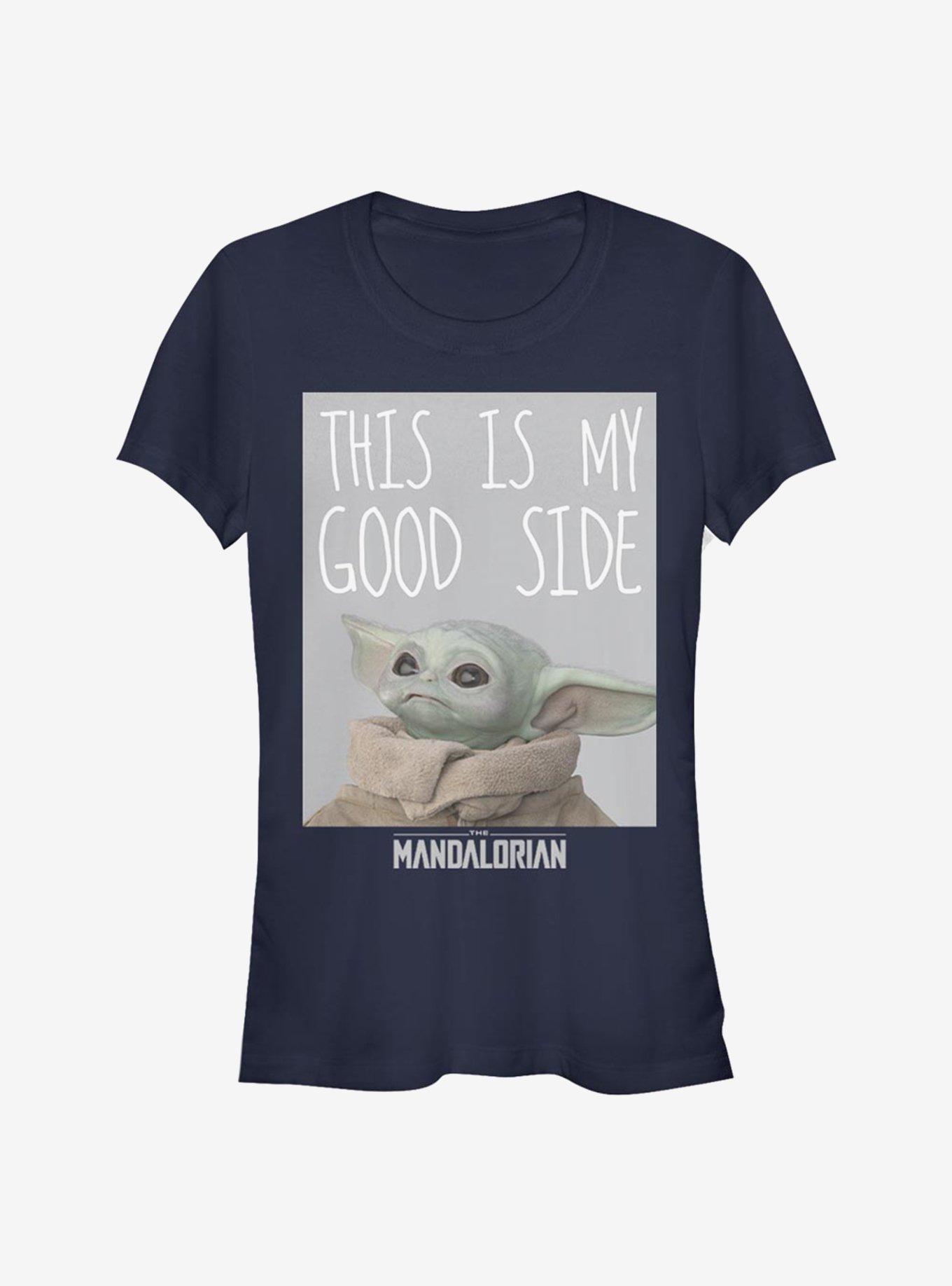 Star Wars The Mandalorian The Child My Good Side Girls T-Shirt, , hi-res