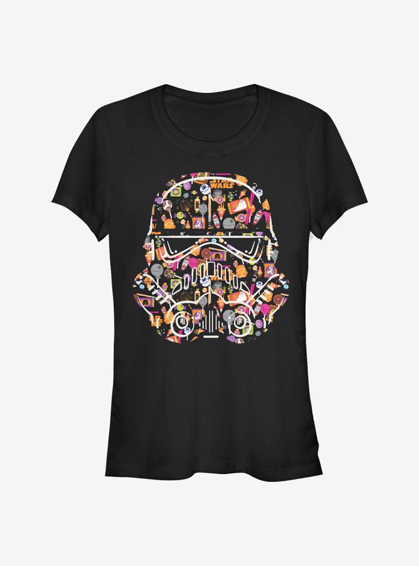 Star Wars Candy Trooper Face Girls T-Shirt, , hi-res