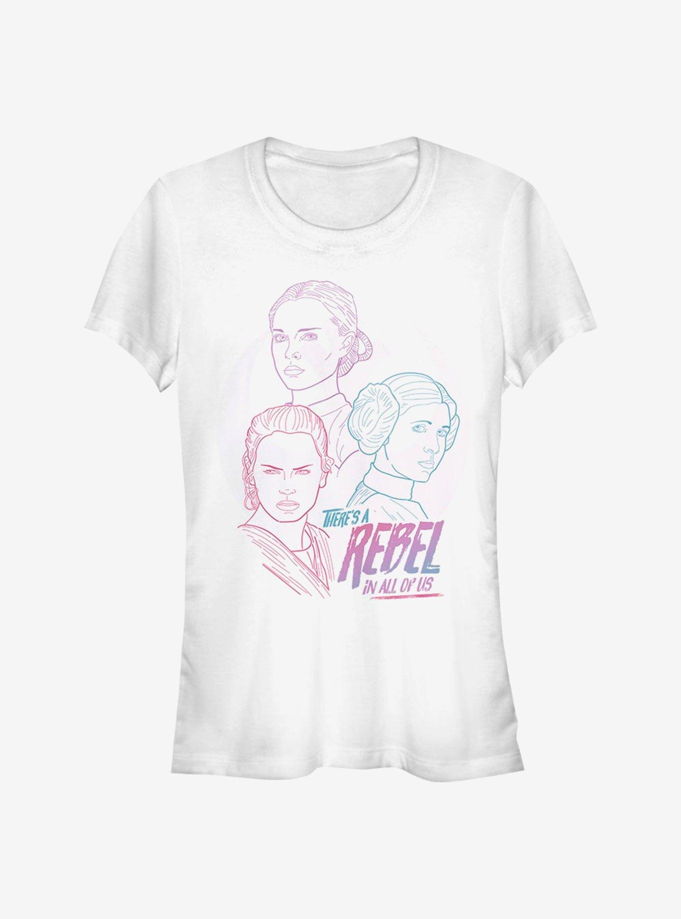Star Wars Rebel Women Girls T-Shirt, , hi-res