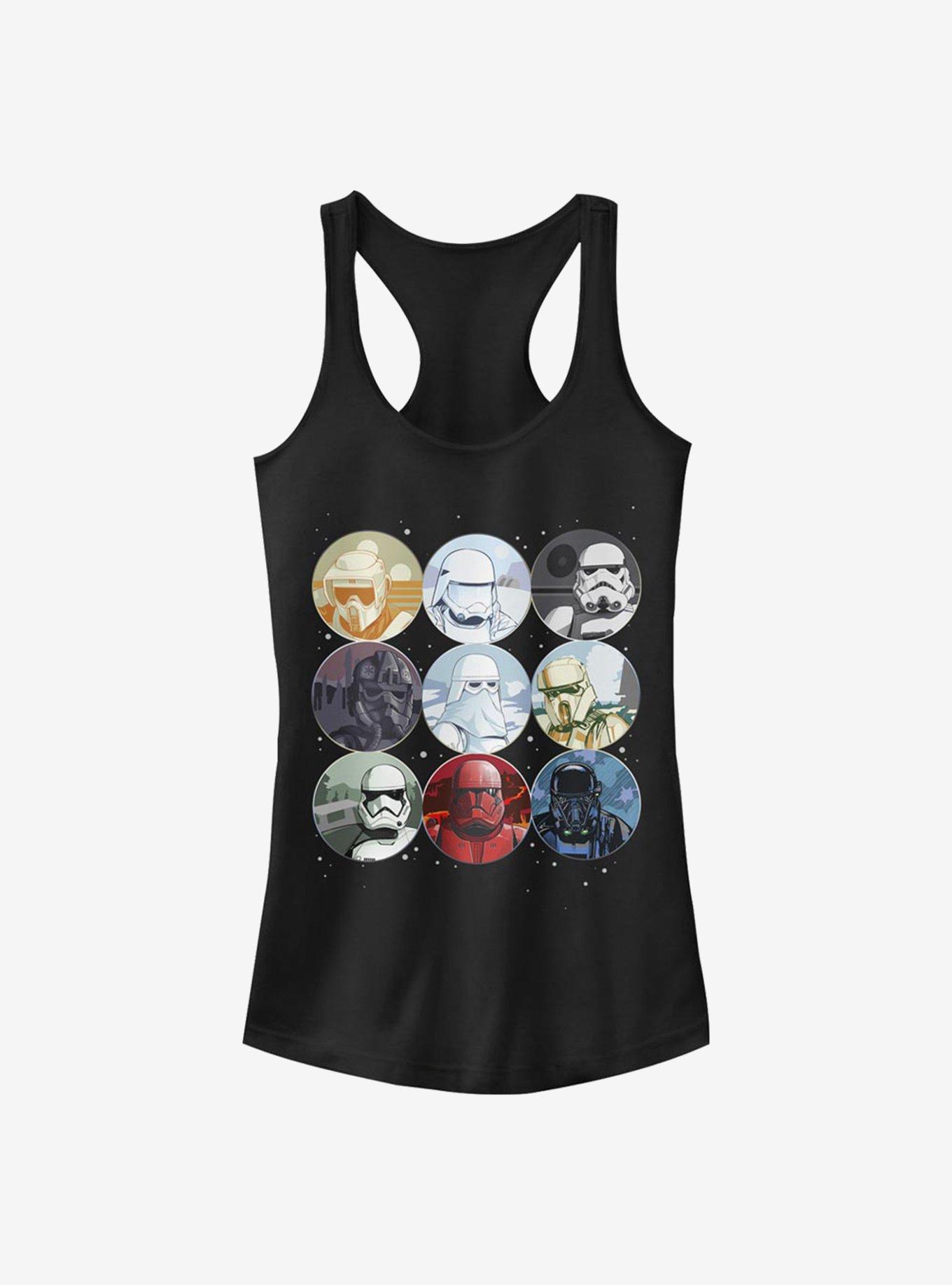Star Wars Trooper Planets Girls Tank Top, , hi-res