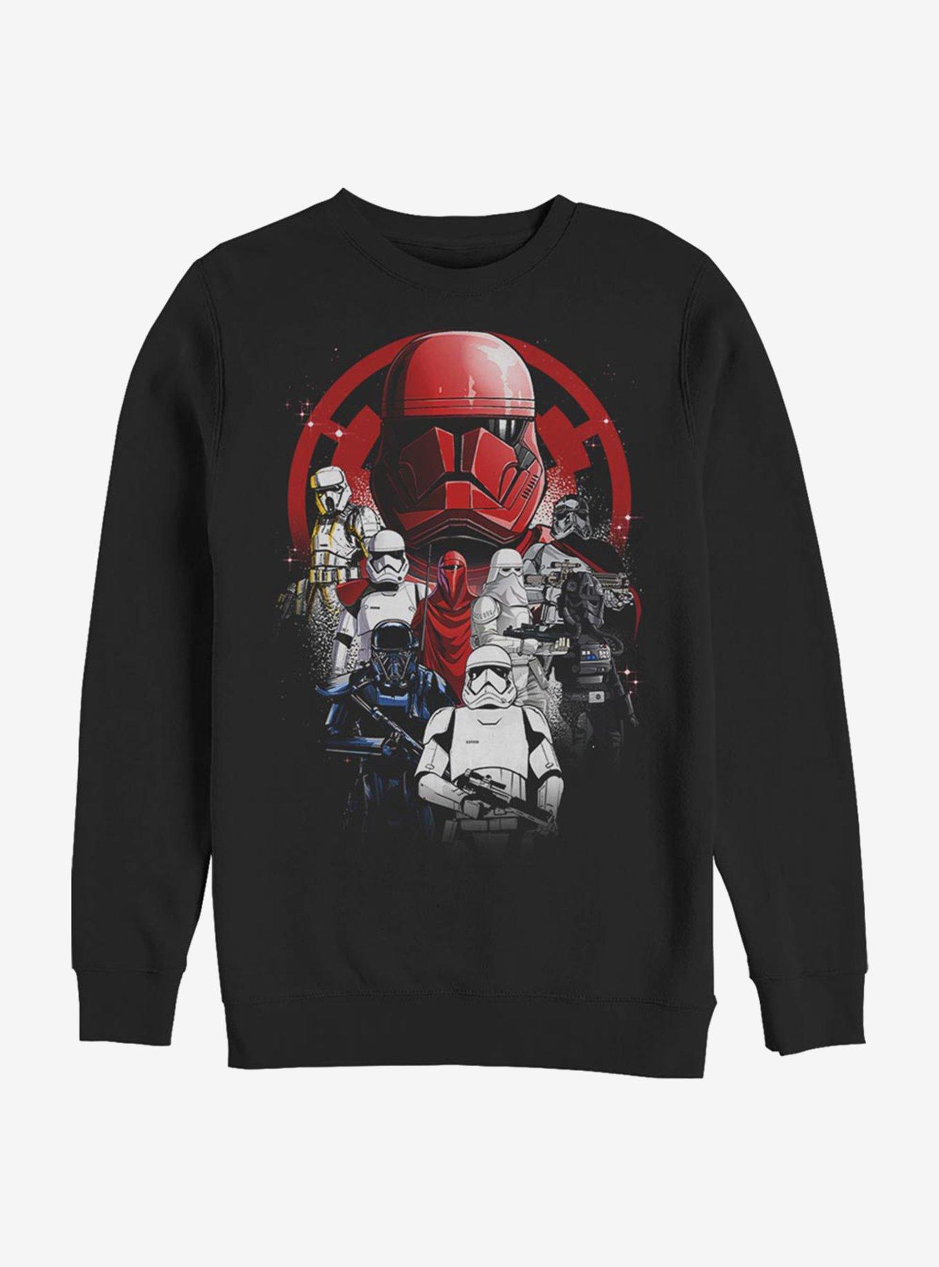 Star Wars Troops Poster Sweatshirt, BLACK, hi-res