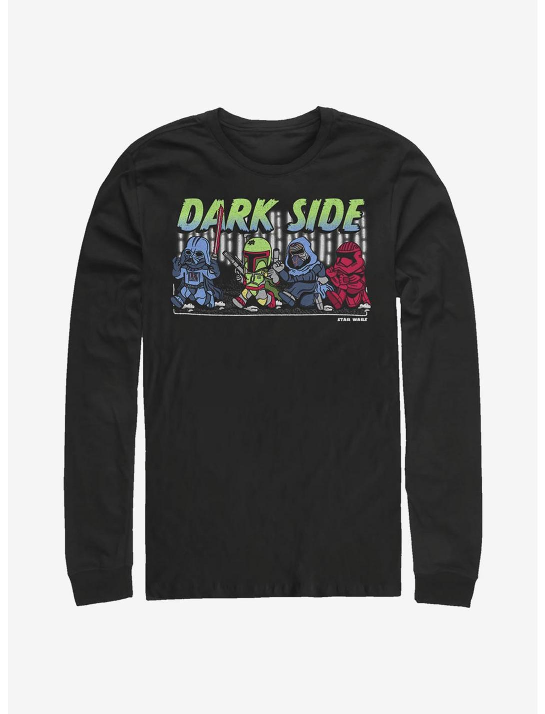 Star Wars Dark Side Chase Long-Sleeve T-Shirt, BLACK, hi-res