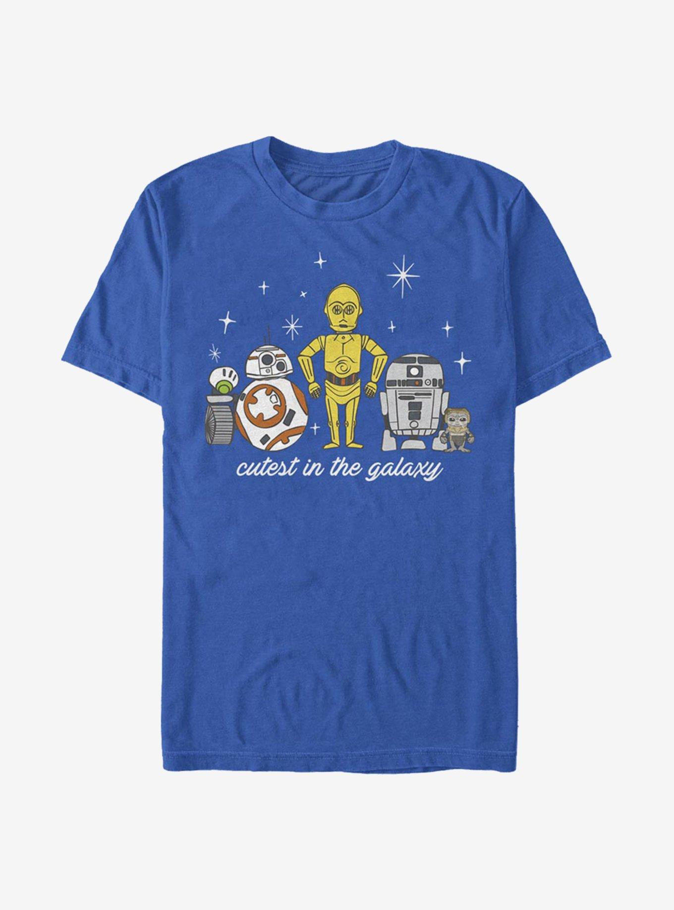 Star Wars Cute Group T-Shirt, ROYAL, hi-res