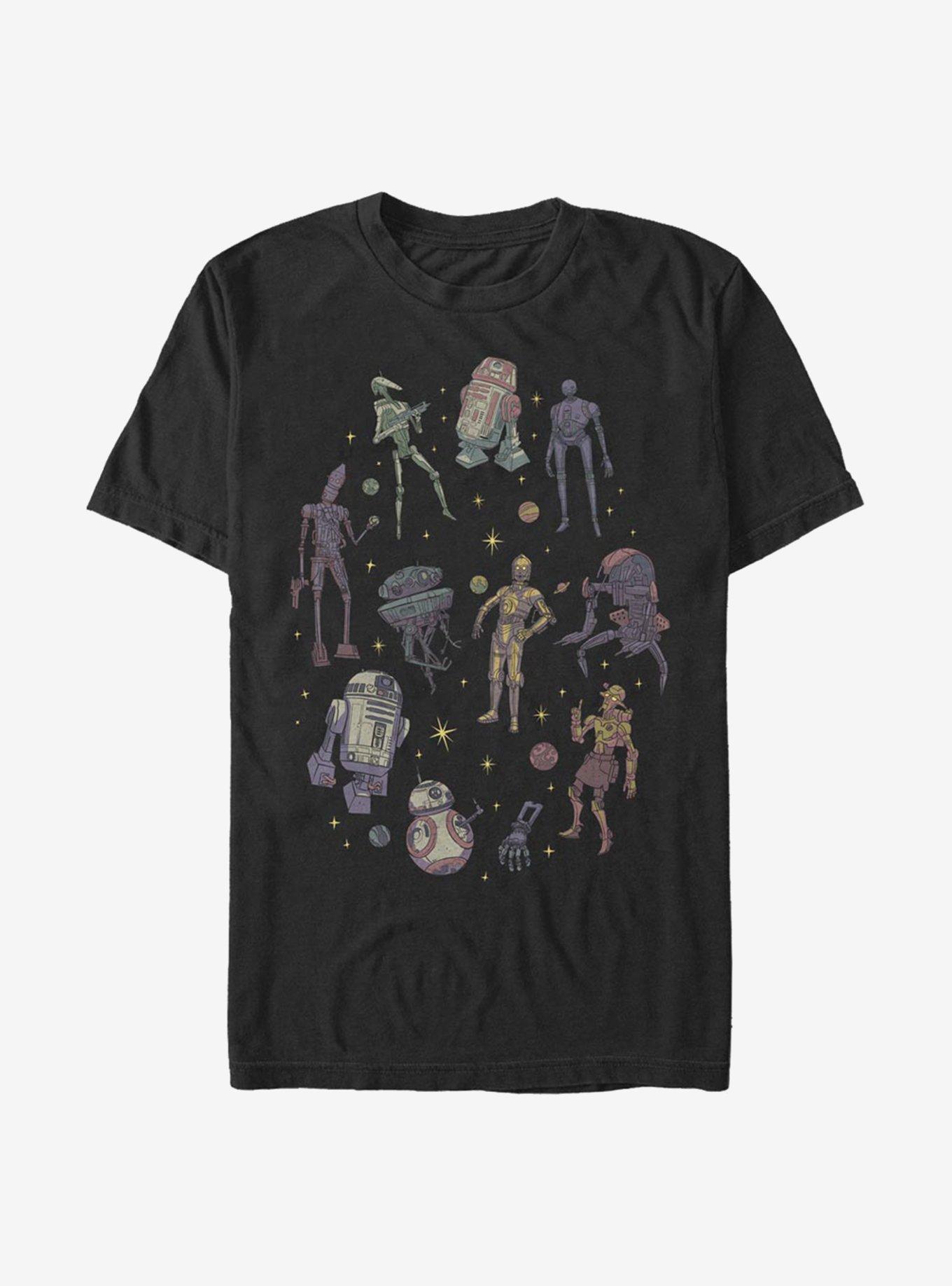 Star Wars Sidekick Circle T-Shirt - BLACK | Hot Topic