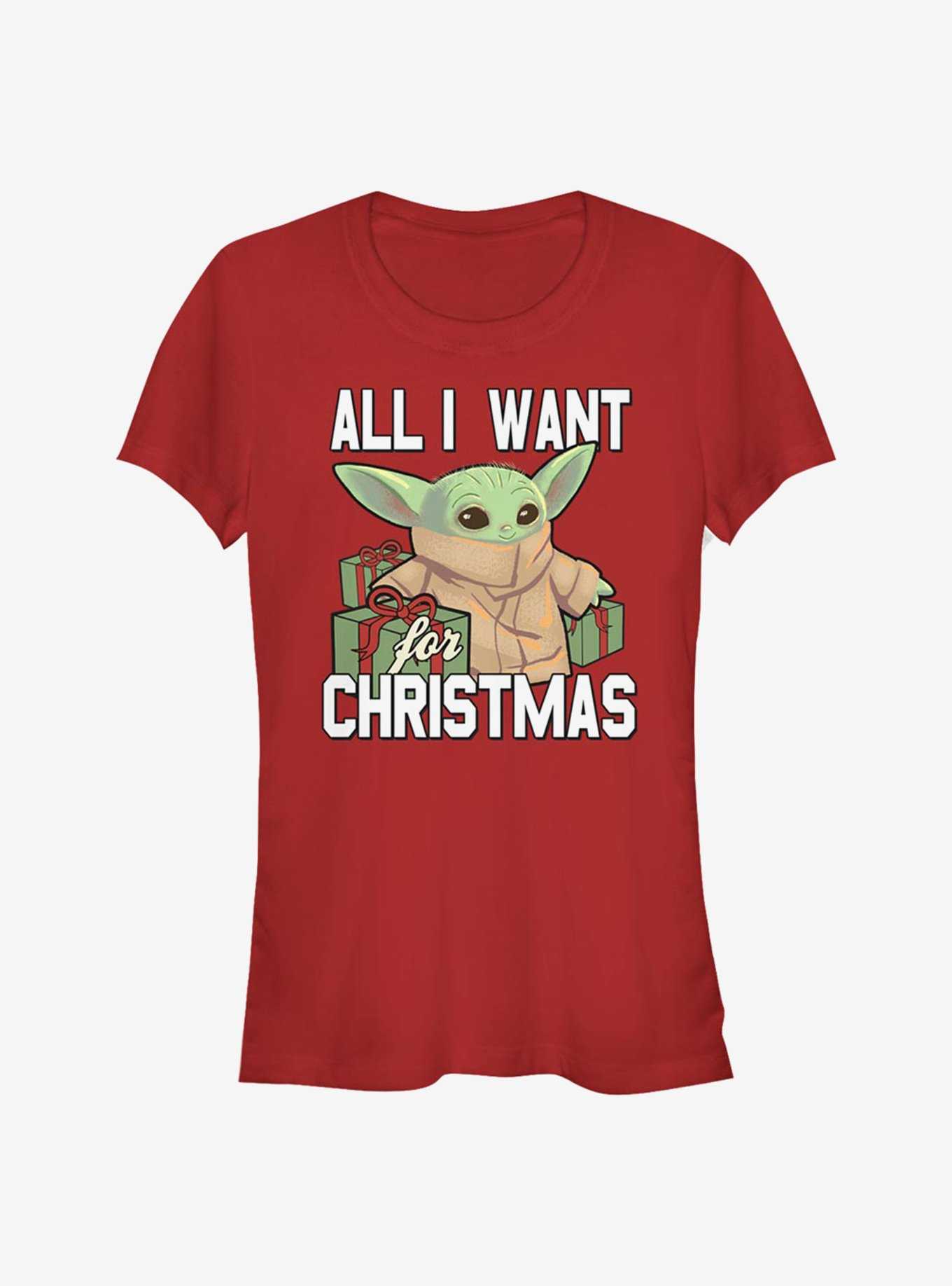 Star Wars The Mandalorian Christmas The Child Girls T-Shirt, , hi-res
