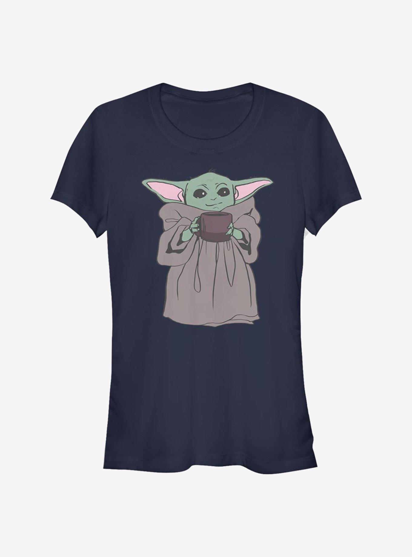 Star Wars The Mandalorian The Child Tea Drinker Girls T-Shirt, , hi-res
