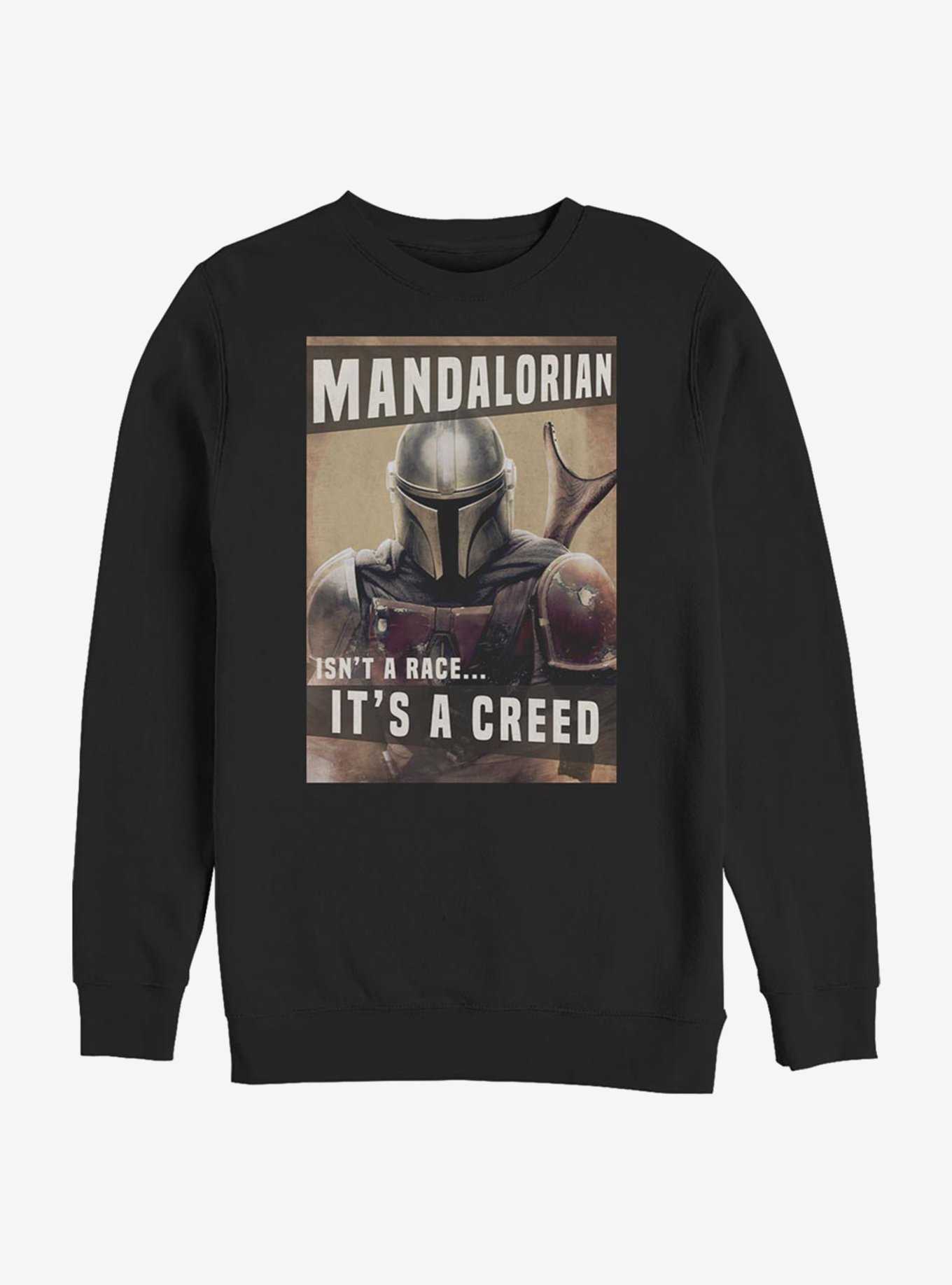 Star Wars The Mandalorian Creed Crew Sweatshirt, , hi-res