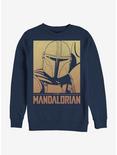 Star Wars The Mandalorian Mando Way Crew Sweatshirt, NAVY, hi-res