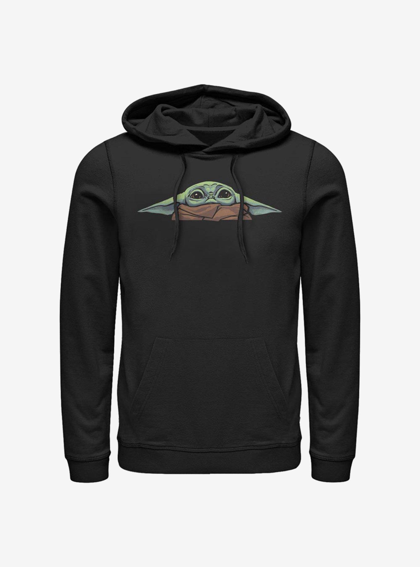 Star Wars The Mandalorian The Child Drawing Hoodie, BLACK, hi-res