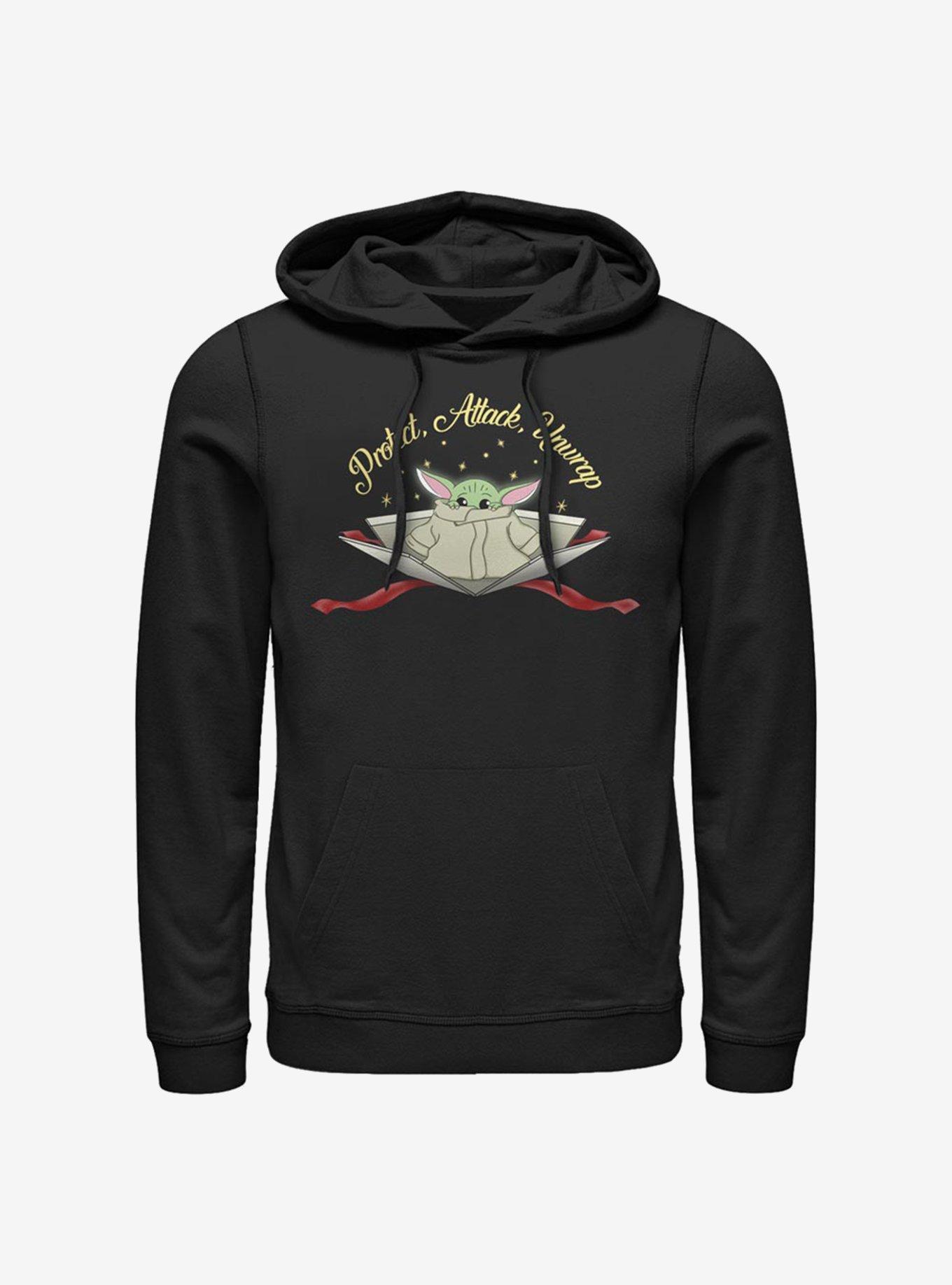 Star Wars The Mandalorian The Child Protect Attack Unwrap Hoodie, , hi-res