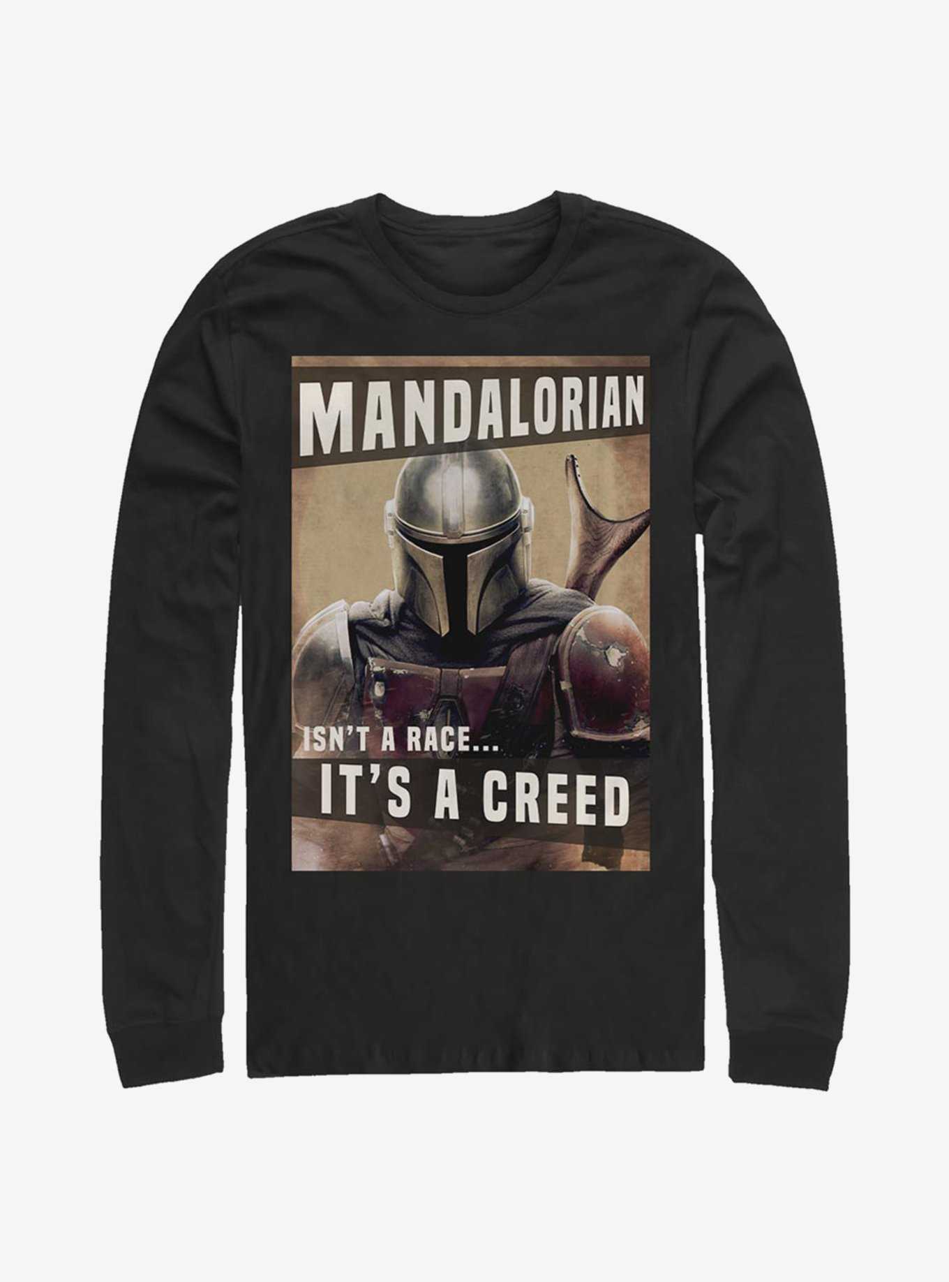 Star Wars The Mandalorian Creed Long-Sleeve T-Shirt, , hi-res
