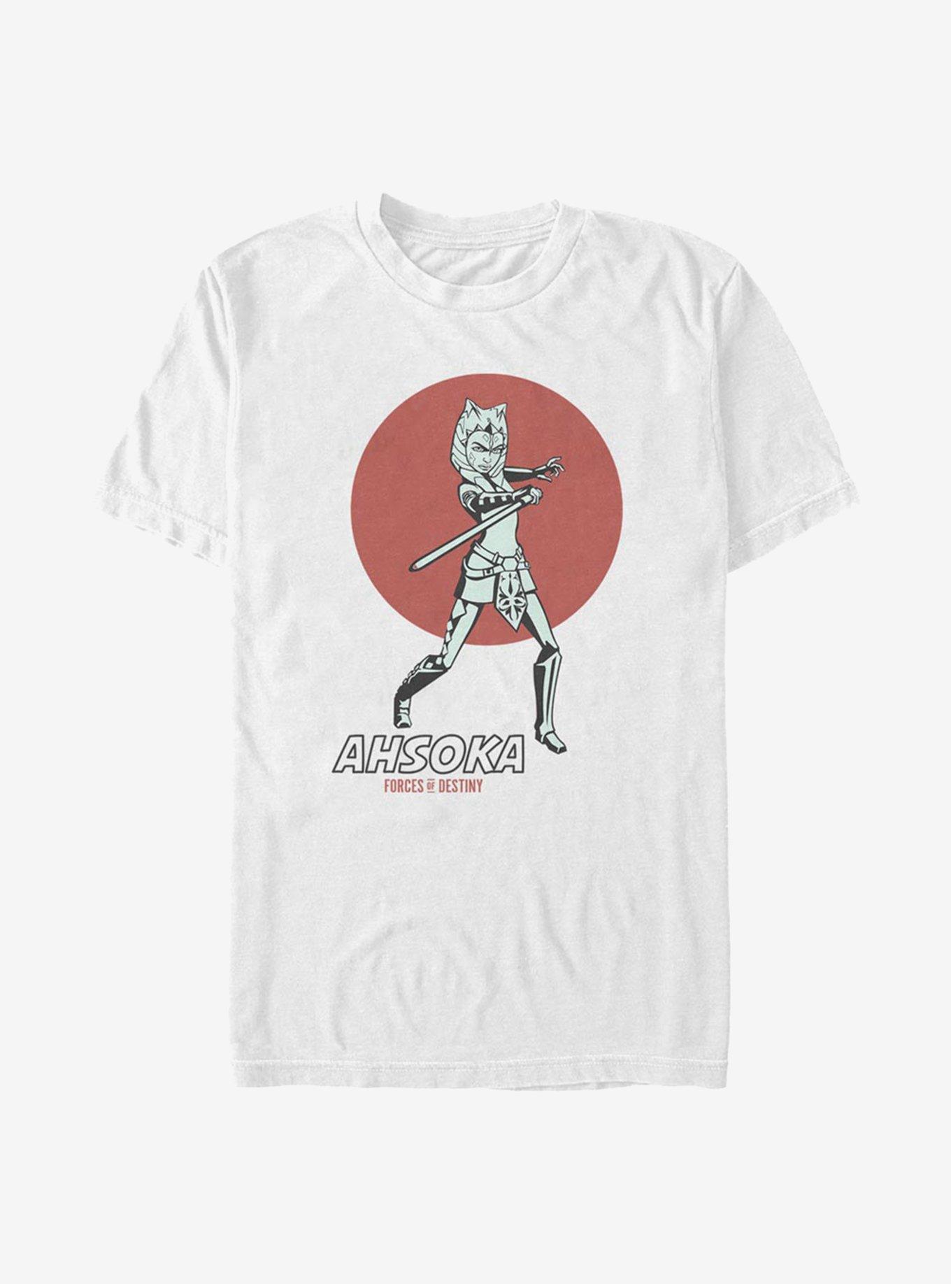Star Wars Forces Of Destiny Ahsoka Sunset T-Shirt, WHITE, hi-res