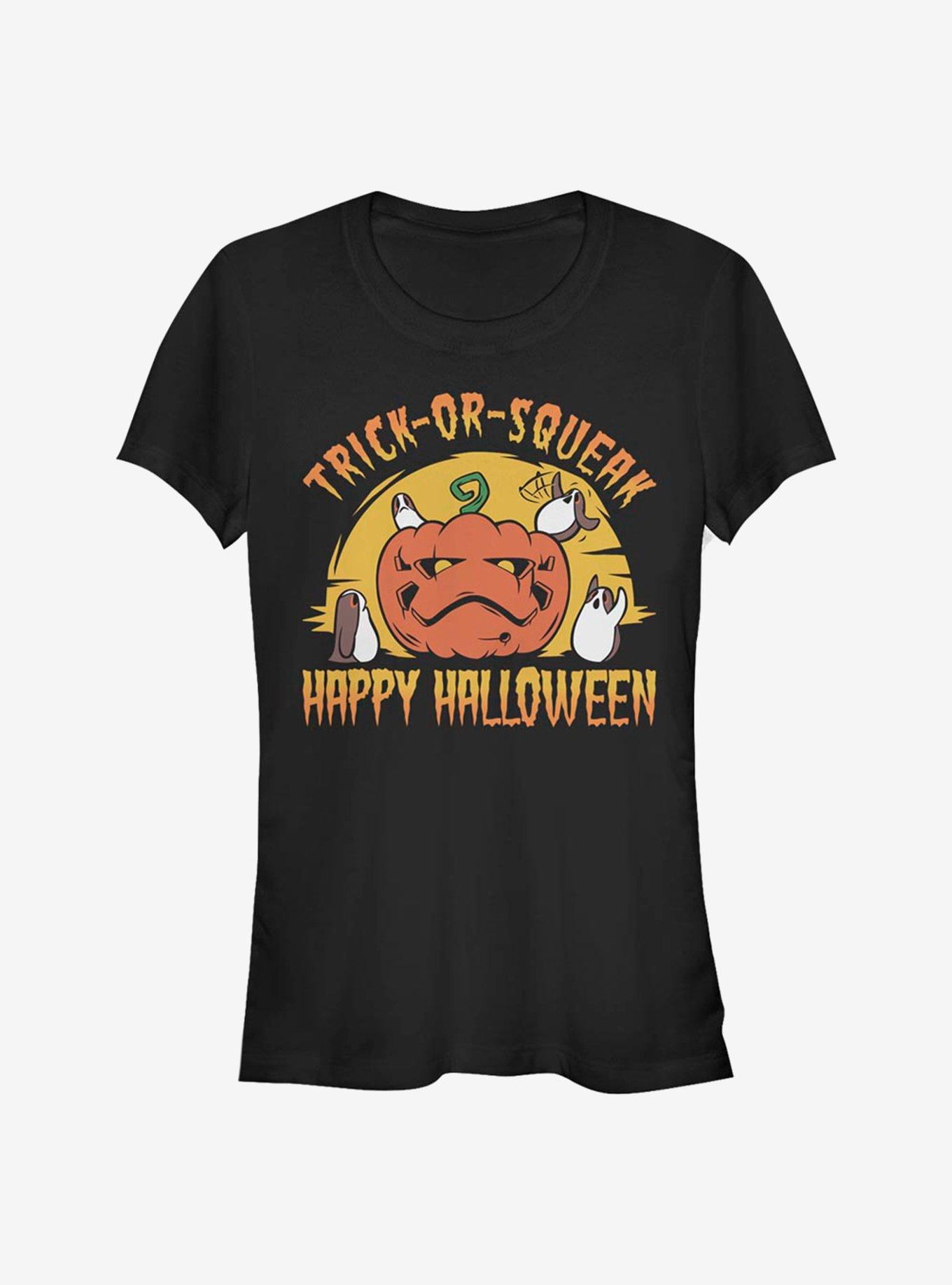 Star Wars: The Last Jedi Trick Or Squeak Porg Girls T-Shirt, , hi-res