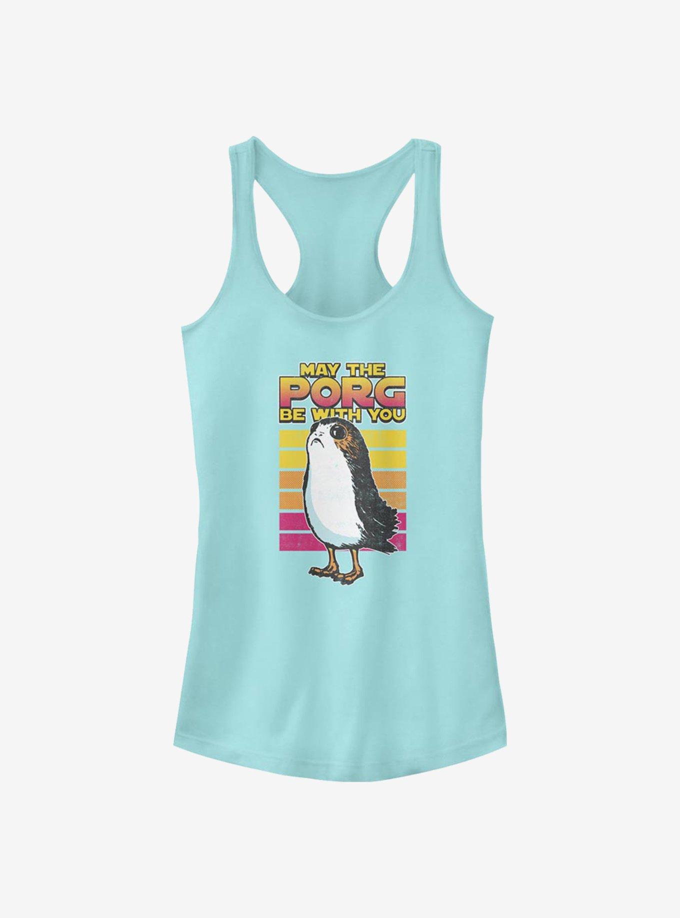 Star Wars: The Last Jedi Retro Porg Girls Tank, CANCUN, hi-res