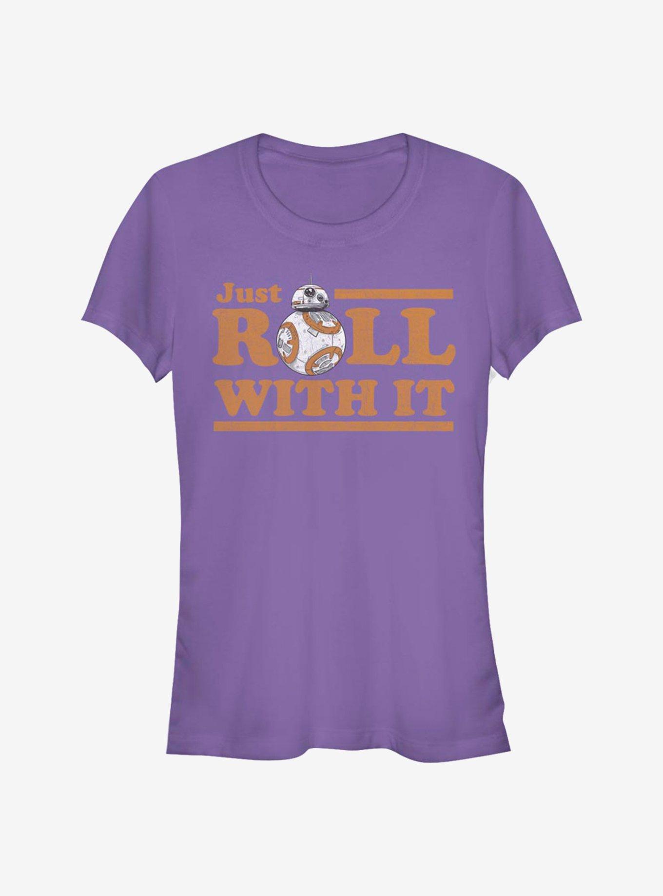 Star Wars: The Last Jedi Just Roll Girls T-Shirt