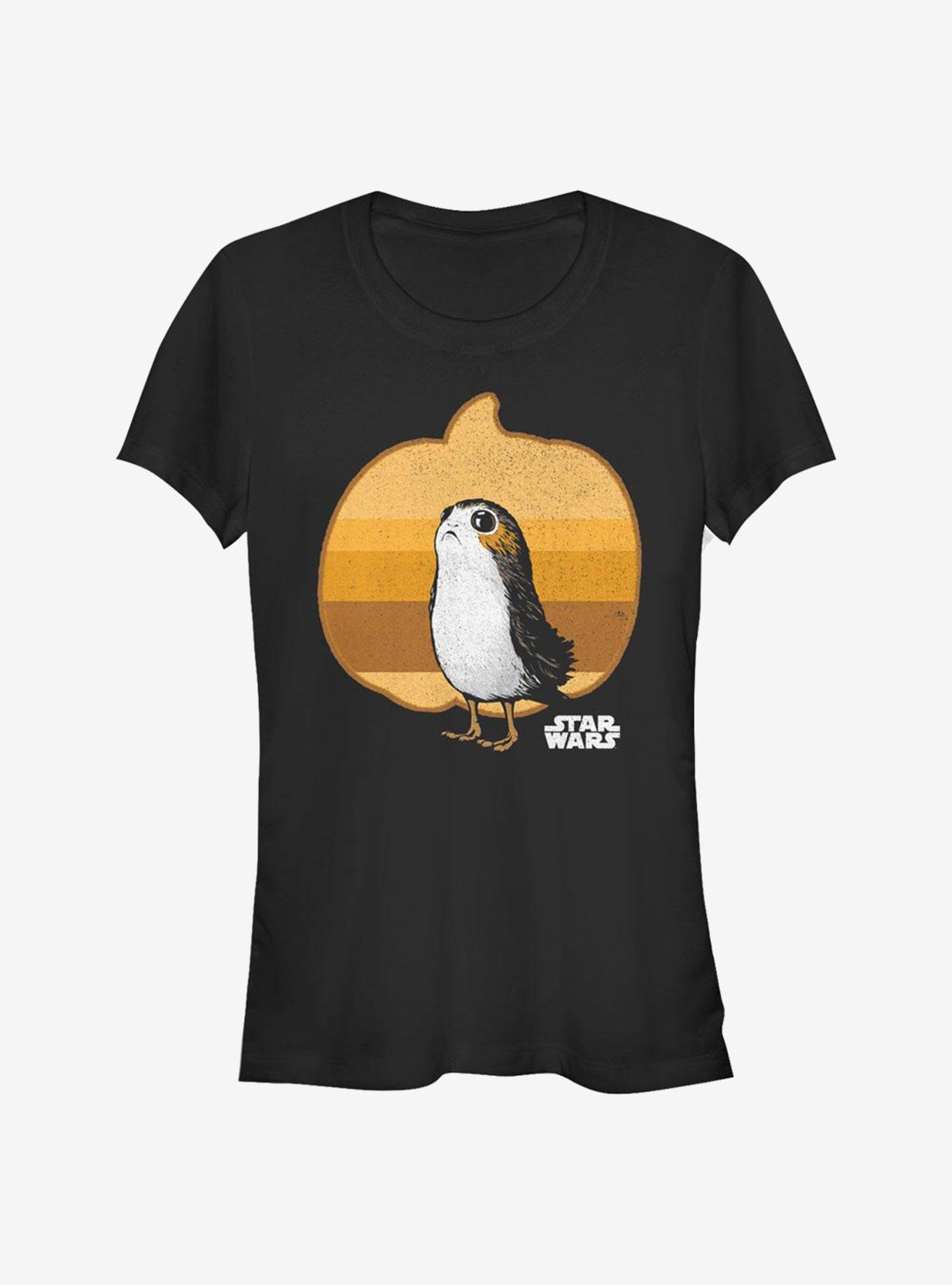 Star Wars: The Last Jedi Porg Simple Pumpkin Girls T-Shirt, , hi-res