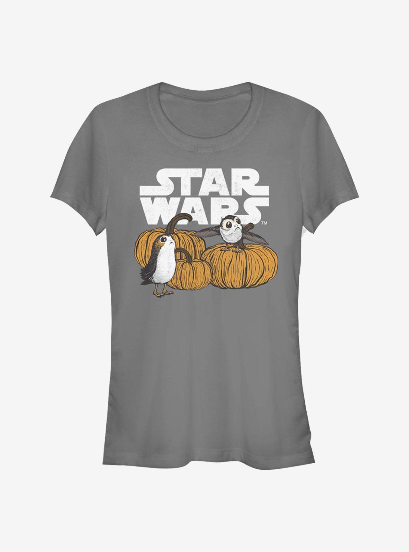 Star Wars: The Last Jedi Pumpkin Patch Porg Girls T-Shirt, , hi-res