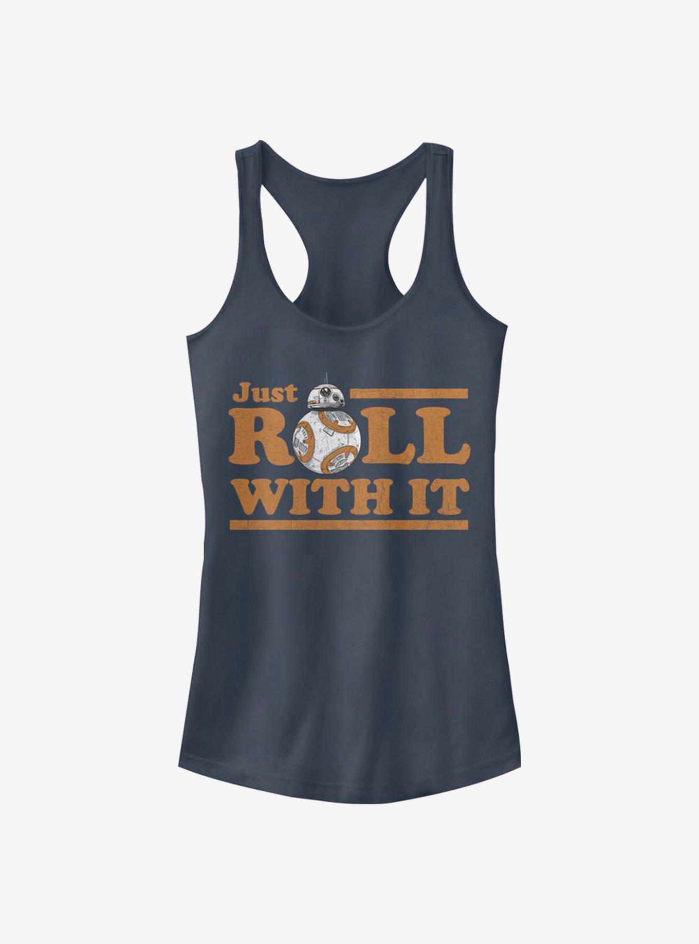 Star Wars: The Last Jedi Just Roll Girls Tank, INDIGO, hi-res