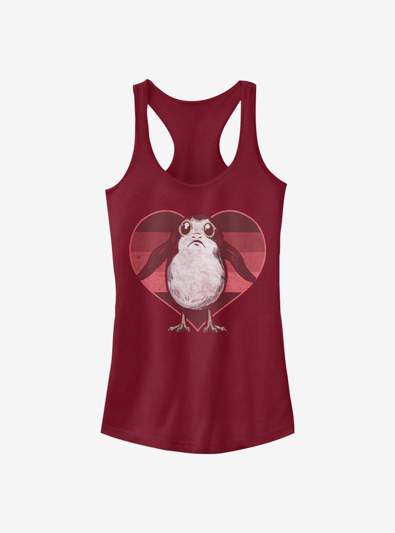 Star Wars: The Last Jedi Porg Heart Girls Tank