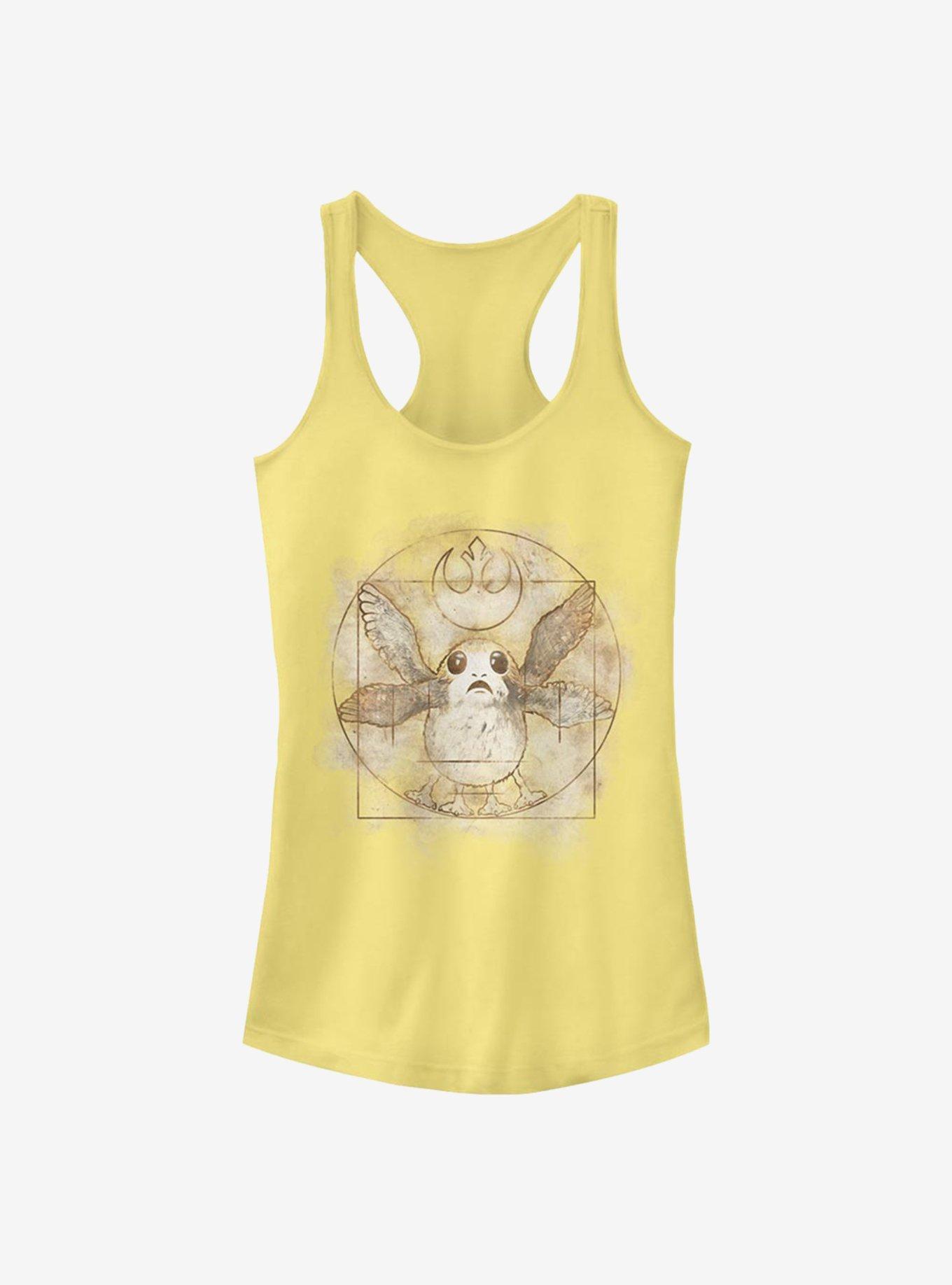 Star Wars: The Last Jedi Vitruvian Porg Girls Tank, , hi-res