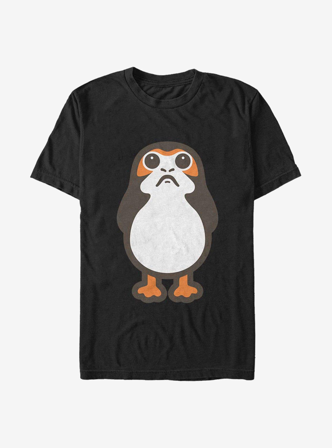 Star Wars: The Last Jedi Big Porg T-Shirt, BLACK, hi-res