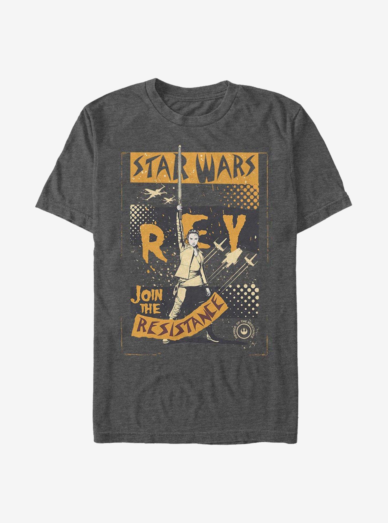 Star Wars: The Last Jedi Resistance Rey T-Shirt, , hi-res