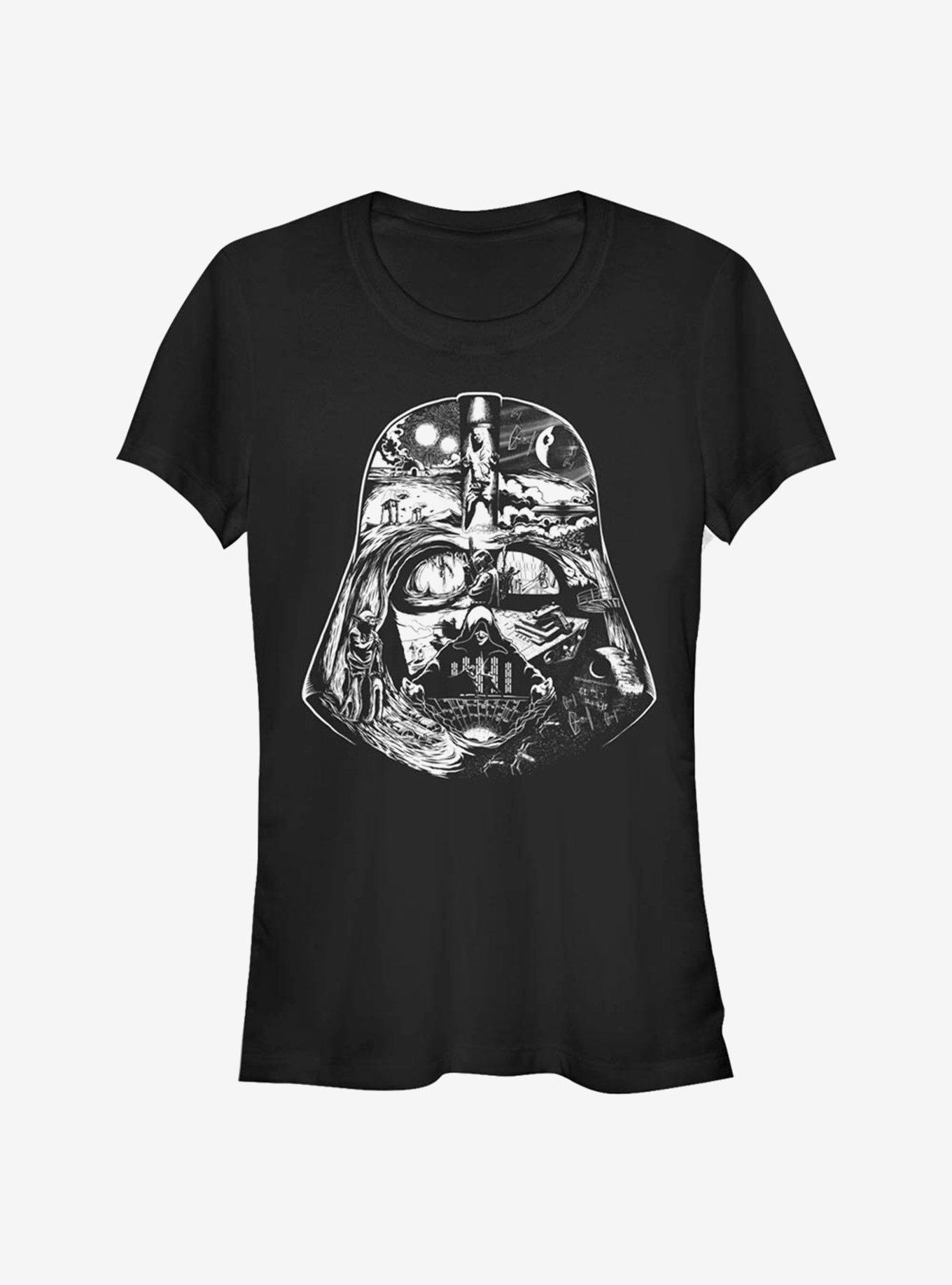 Star Wars Vader Saga Girls T-Shirt, BLACK, hi-res