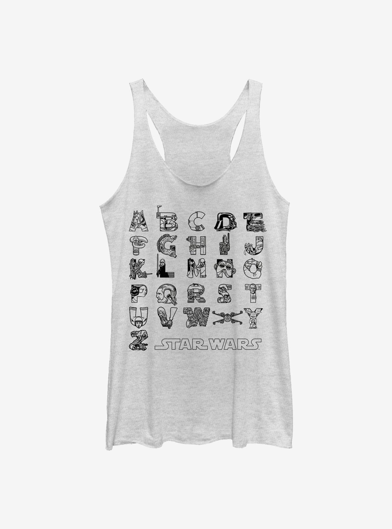 Star Wars Alpha Soup Girls Tank, WHITE HTR, hi-res