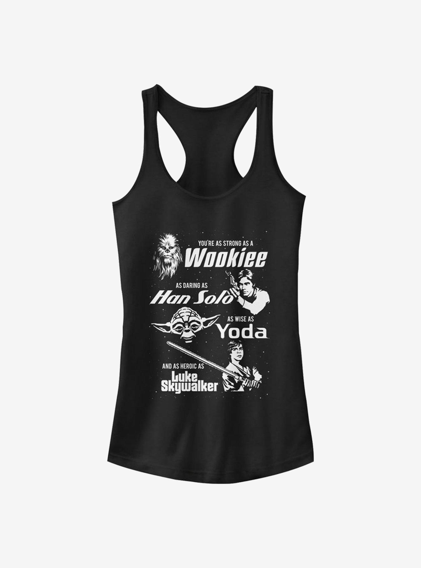 Star Wars Dad Force Girls Tank, BLACK, hi-res