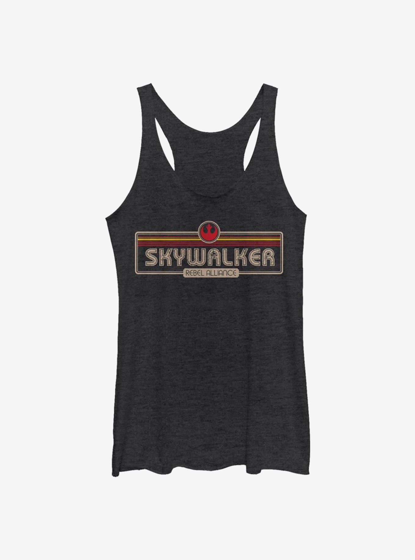 Star Wars Skywalker Plate Girls Tank, BLK HTR, hi-res