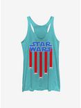 Star Wars Star Banner Girls Tank, TAHI BLUE, hi-res
