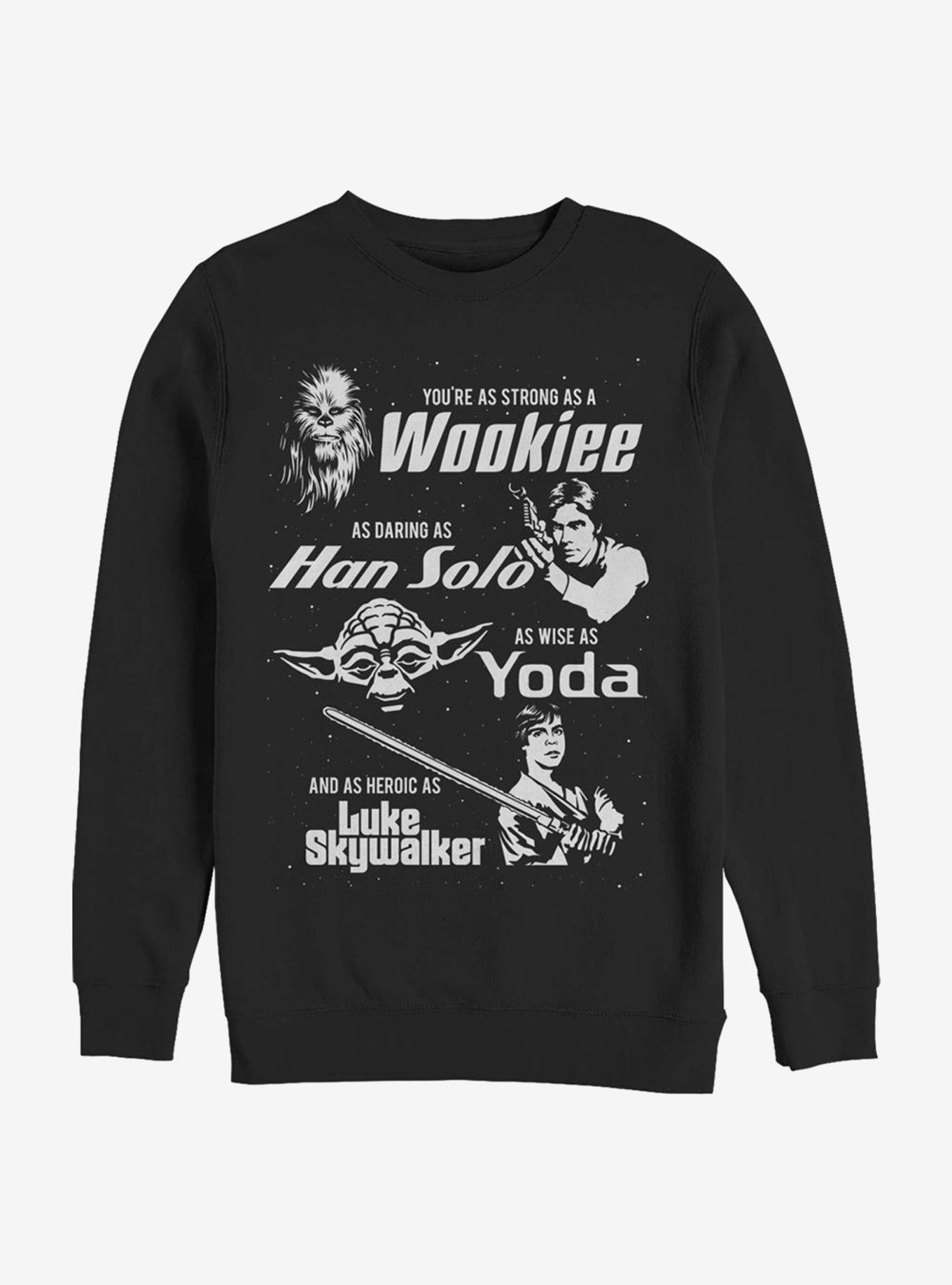 Star Wars Dad Force Crew Sweatshirt, BLACK, hi-res