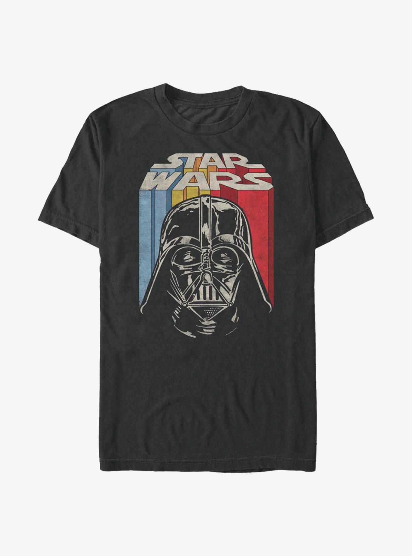 Star Wars Vintage Vader T-Shirt, BLACK, hi-res