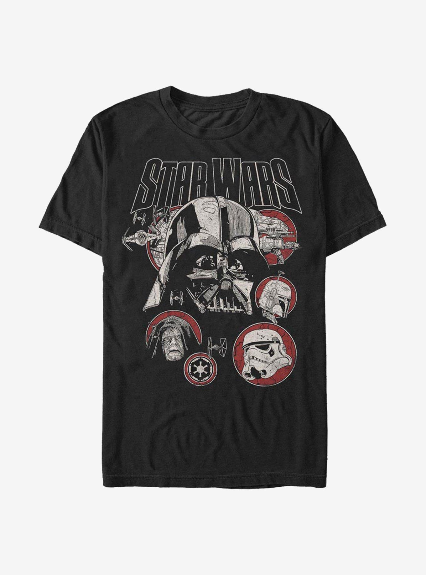 Star Wars Dark Metal T-Shirt, BLACK, hi-res