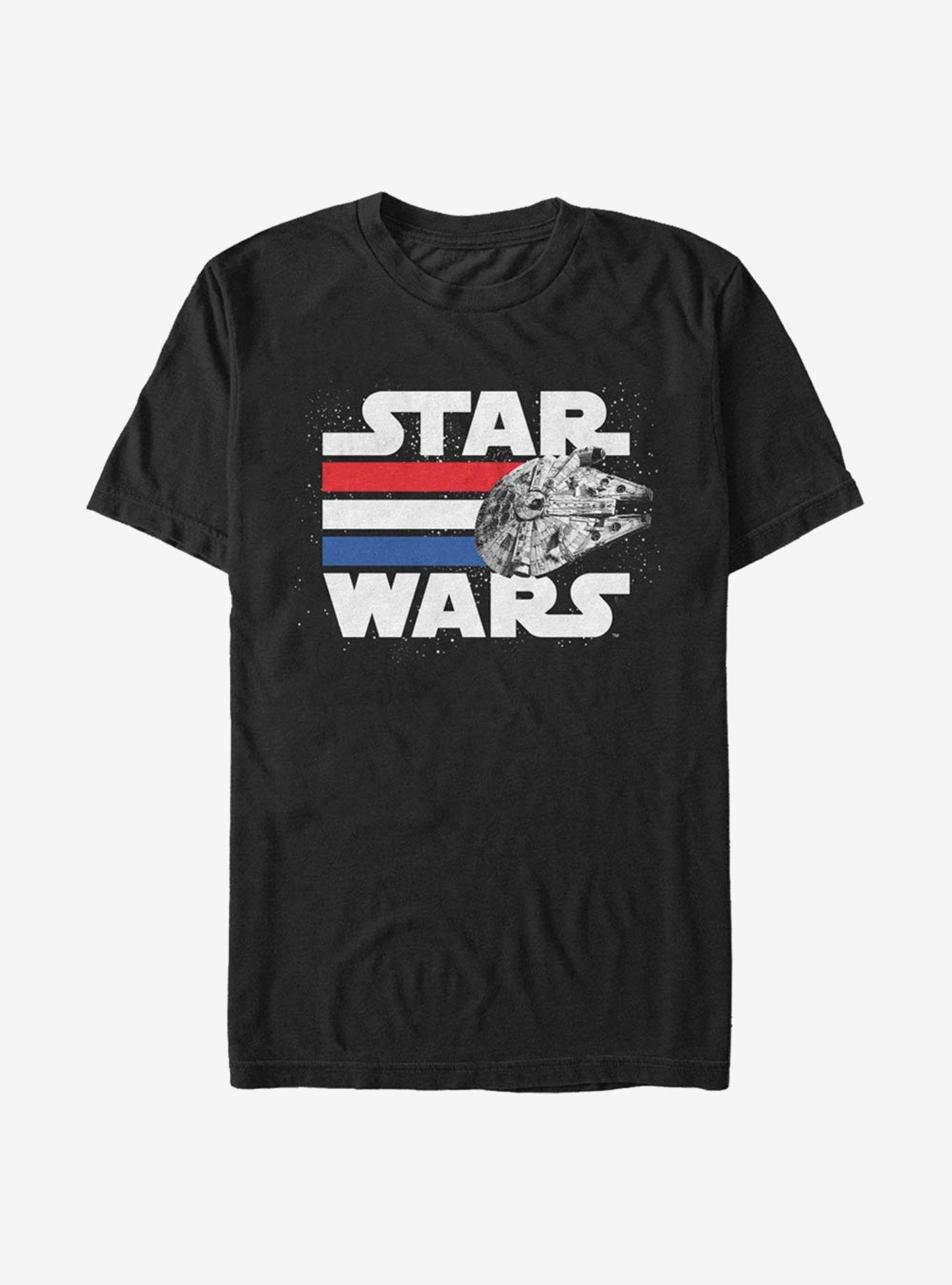 Star Wars Free Falcon T-Shirt, BLACK, hi-res