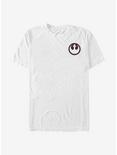 Star Wars Rebel Badge T-Shirt, WHITE, hi-res