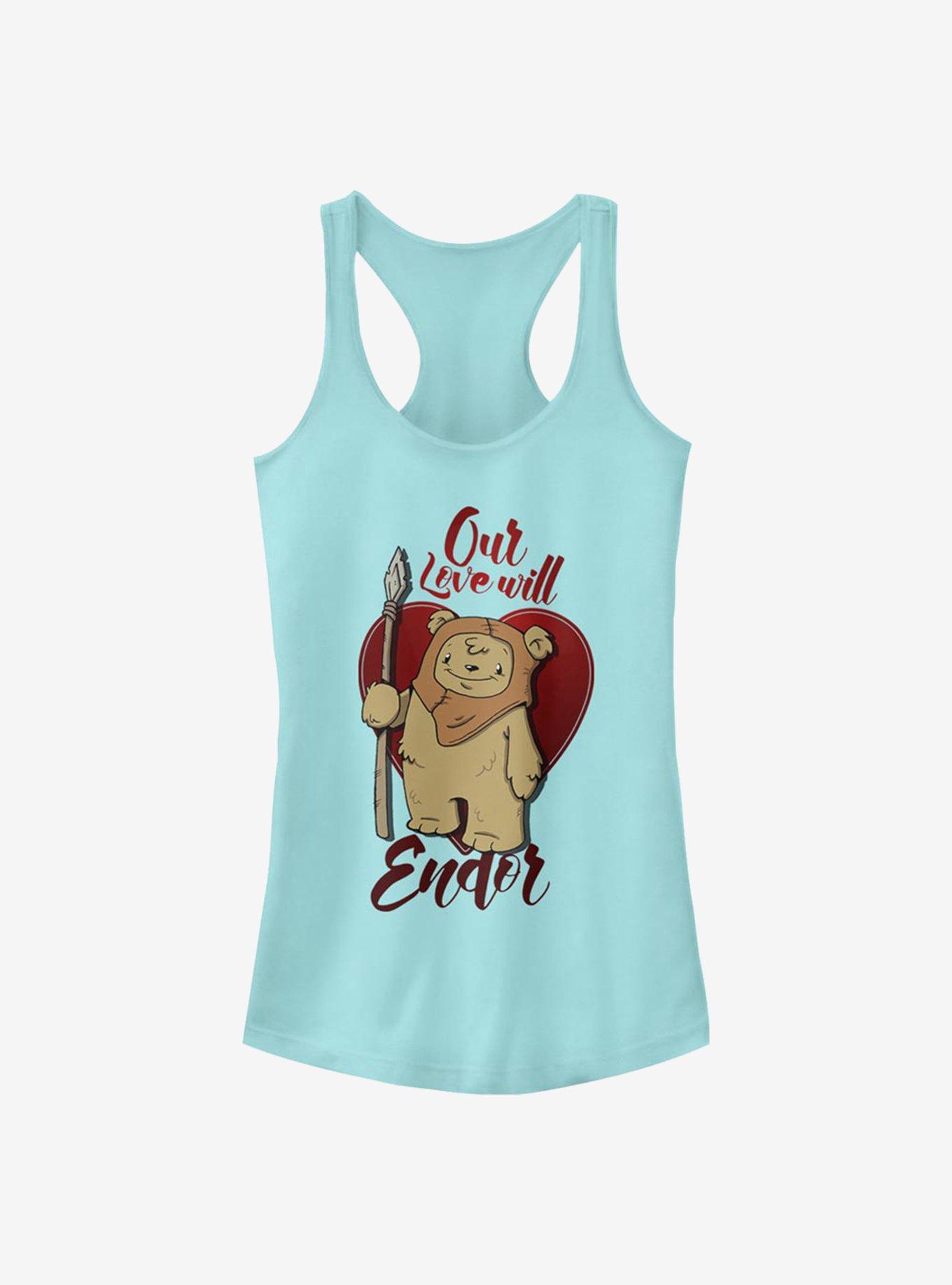 Star Wars Love Will Endor Girls Tank, CANCUN, hi-res