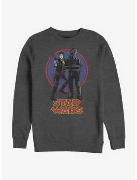 Star Wars Vintage Han And Chewie Crew Sweatshirt, , hi-res