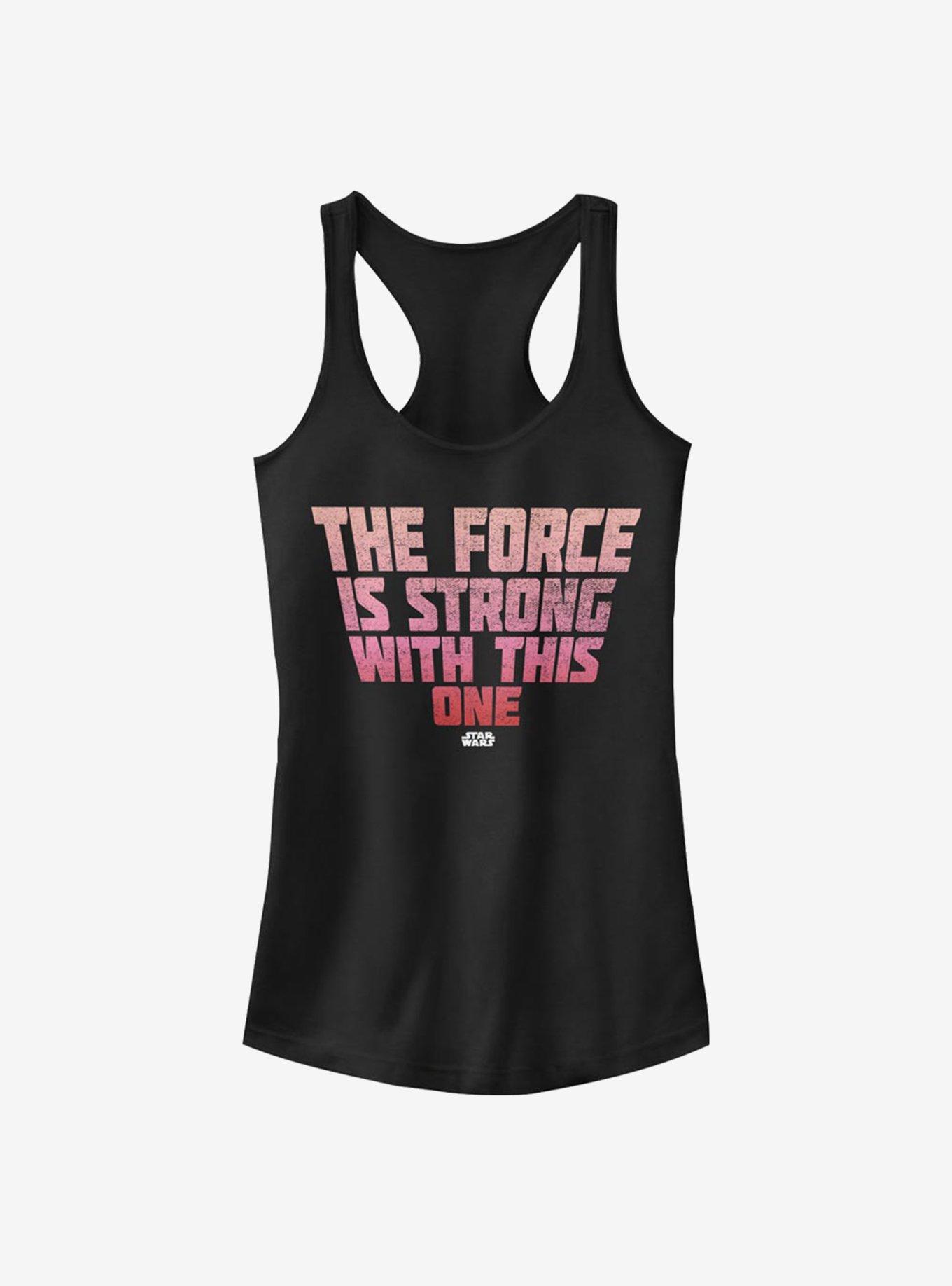 Star Wars The Force Girls Tank, BLACK, hi-res