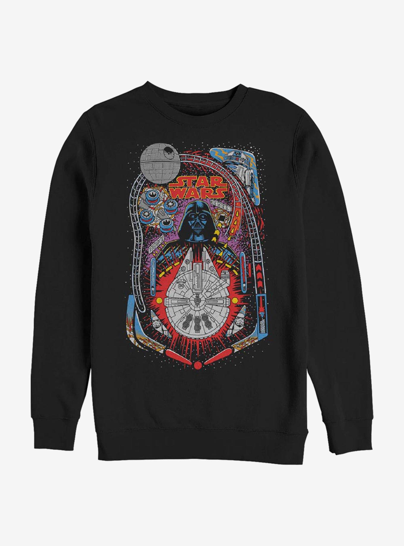 Star Wars Arcade Game Crew Sweatshirt, BLACK, hi-res