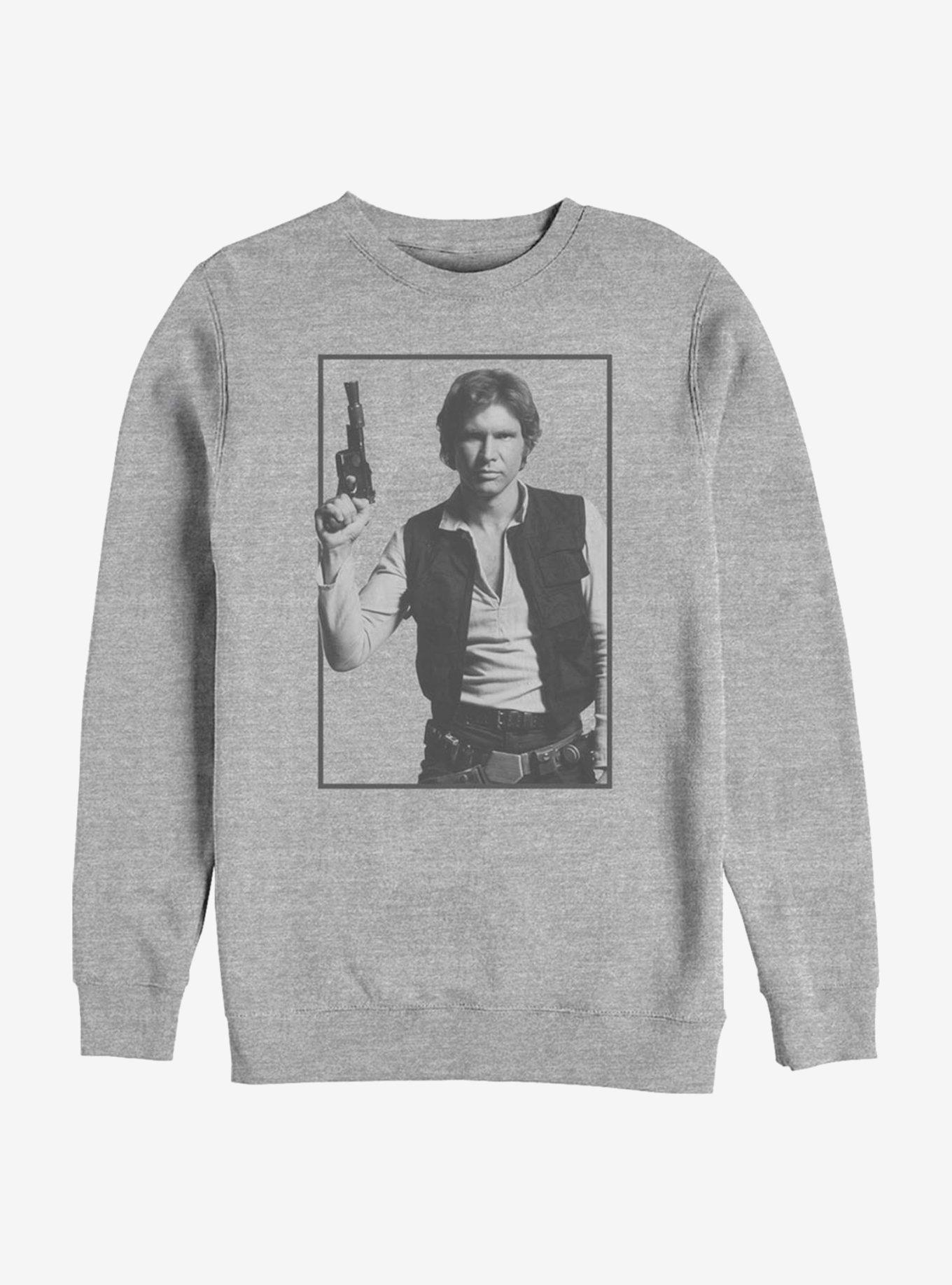 Star Wars Box Solo Crew Sweatshirt, ATH HTR, hi-res