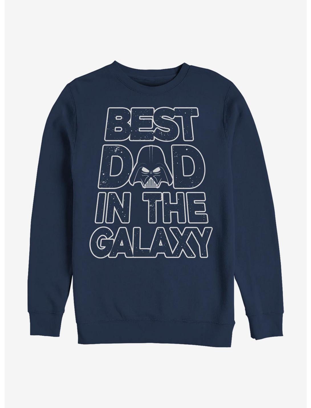Star Wars Darth Vader Galaxy Dad Sweatshirt, NAVY, hi-res